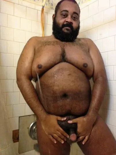 chubby gay black men naked