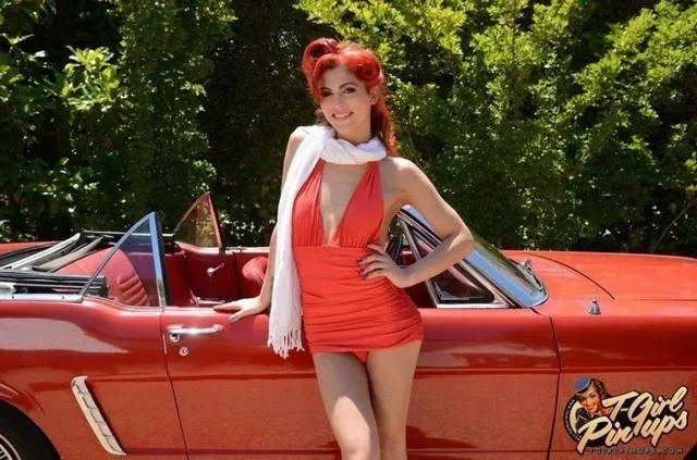 domino presley tgirl pin up