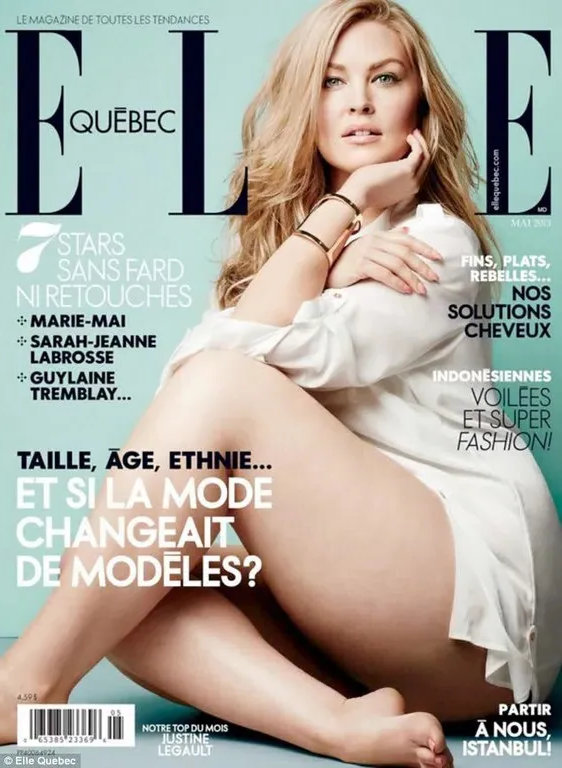 elle quebec plus size model